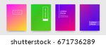 Bright abstract pattern background with line texture for business brochure cover design. Gradient Pink, orange, purple, blue and green vector banner poster template