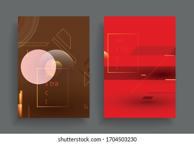 Bright abstract pattern background with line texture for business brochure cover design. Geometric banner poster template.