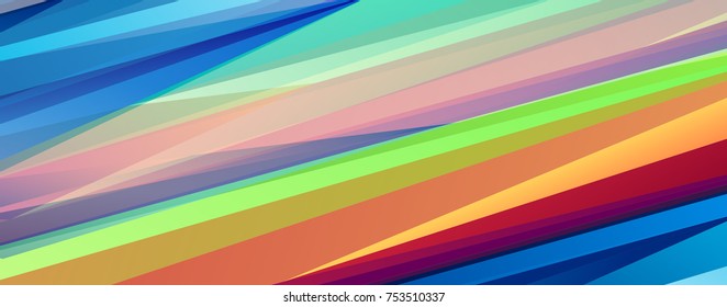 Bright abstract polygonal background / splash screen