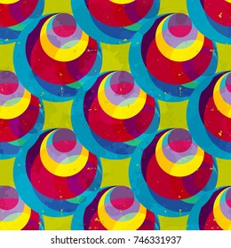 bright abstract psychedelic background. vector illustration. Seamless geometric pattern.