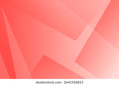 Bright abstract red background with geometric polygonal shapes. Clean and modern style for banners, business templates, or digital design. EPS10 vector.
