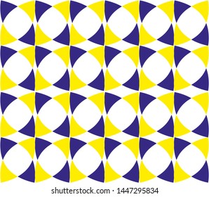 Bright abstract seamless pattern. Vector illustration 