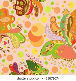 bright abstract seamless texture.