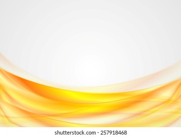 Bright abstract smooth wavy background. Vector design