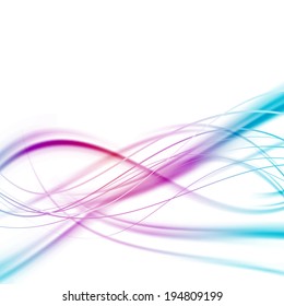 Bright abstract speed lines background. Vector illustration