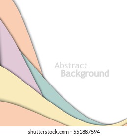 Bright abstract tech abstract background. Vector design