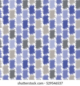 Bright abstract texture. Ideal for fabric, paper goods, decor surface, sporting goods and goods for children. Seamless pattern in blue tones