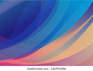 Bright abstract trendy background. Dynamic shapes composition. Colorful liquid geometric cover template design. Fluid shapes. Eps10 vector 