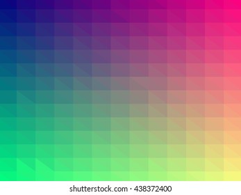  bright abstract triangles background