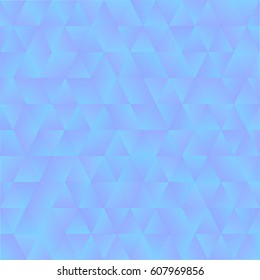 Bright abstract triangles surface. Colorful polygonal background. Blue and purple colors abstract pattern. Ideal for website backgrounds, flyers, brochures, banners, badges, posters etc