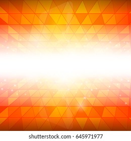 Bright abstract vector background with central white gradient line.