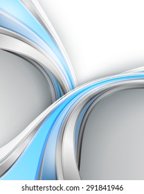 bright abstract vector background with wavy lines. Eps10