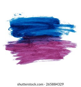 Bright abstract watercolor background. Vector grunge design