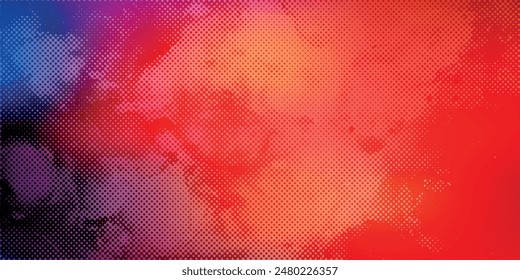 bright Abstract watercolor drawing on a paper image