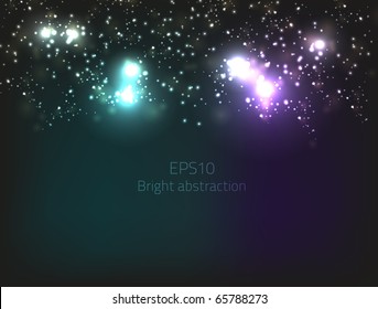 Bright abstraction for your design.