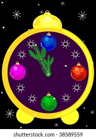 Bright Alarm Clock shows the last moments before the holiday