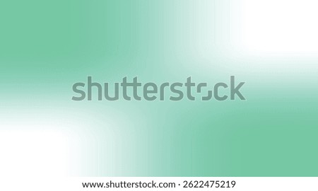 Bright Aqua Green to White Gradient Background