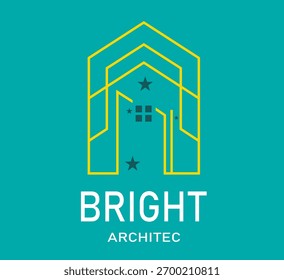 Bright Architec vector logo design image