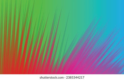 Bright artistic sharp with abstract color red green and purple texture. Modern futuristic pattern. dynamic background