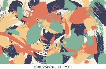 Bright artistic spark. Abstract color texture painting. Modern futuristic pattern. Multicolor dynamic background. Fractal artwork for creative graphic design. Eps10 Vector