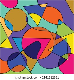 Bright artistic splashes. Abstract painting color texture. Modern futuristic pattern. Multicolor dynamic background. Fractal artwork for creative graphic design Modern expression Popular style shapes