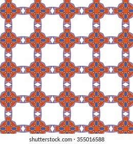 bright, attention-grabbing seamless pattern in the sixties style, flashy color