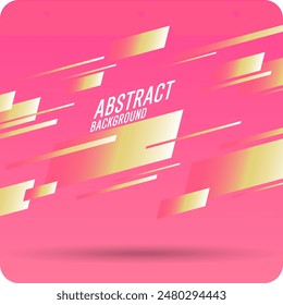 Bright attractive abstract background with graphic elements. A composition of shapes and color spots. A blank for creativity.