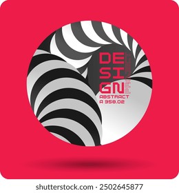 Bright attractive abstract background with graphic elements. A composition of shapes and color spots. A blank for creativity.