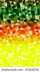 bright autumn vertical banner. polygonal design. vector illustration. for your holiday card, business, banner, presentation