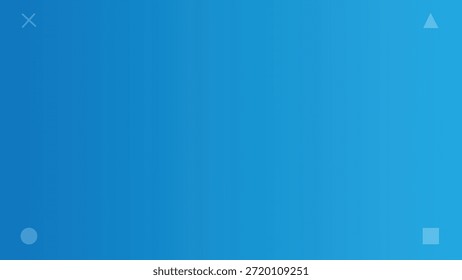 Fundo azul claro da interface do usuário do Azure com ícones sutis de navegação minimalista. Este pano de fundo profissional limpo é ideal para modelos de aplicativo de software, marca tecnológica e apresentações de interface digital moderna.