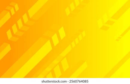 a bright backdrop featuring overlapping geometric shapes in yellow and orange, creating a dynamic and energetic composition suitable for backdrops, banners, or modern design applications.