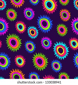 Bright background of the abstract elements