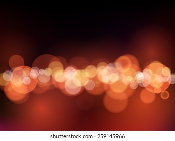 Bright background with bokeh effect