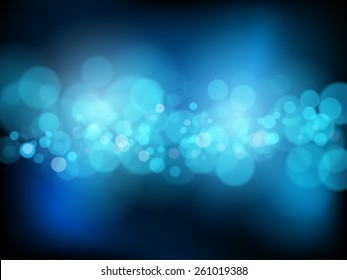 Bright background with bokeh effect