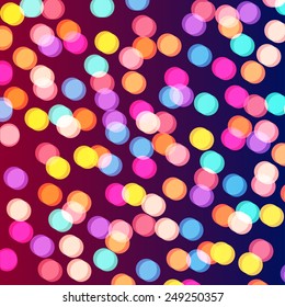 Bright background with colored circles