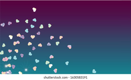 Bright Background with Confetti of Glitter Particles. St. Valentine Day. Holiday pattern. Light Spots. Explosion of Confetti. Glitter Vector Illustration. Design for Poster.