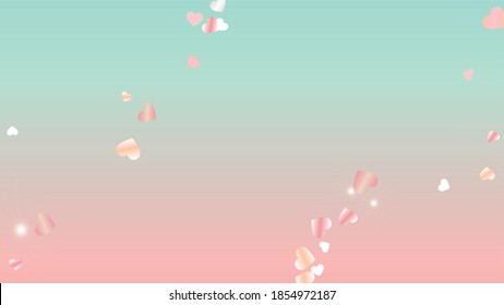 Bright Background with Confetti of Glitter Particles. St. Valentine Day. Birthday pattern. Light Spots. Explosion of Confetti. Glitter Vector Illustration. Design for Print.