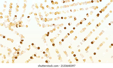Fondo brillante con confetti de partículas brillantes. Sparkle Luces Textura. Patrón disco. Puntos de luz. Star Dust. Explosión de Confetti. Diseño para tarjeta.