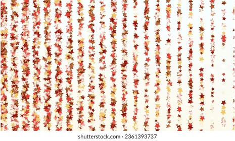 Bright Background with Confetti of Glitter Particles. Sparkle Lights Texture. Party pattern. Light Spots. Star Dust. Explosion of Confetti. Design for Invitation.