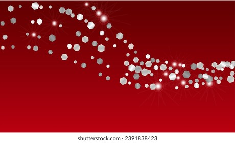 Bright Background with Confetti of Glitter Particles. Sparkle Lights Texture. Celebration pattern. Light Spots. Star Dust. Explosion of Confetti. Design for Poster.