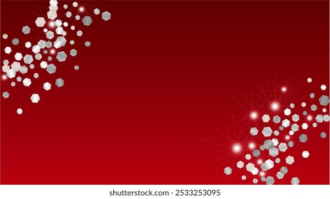 Bright Background with Confetti of Glitter Particles. Sparkle Lights Texture. New Year pattern. Light Spots. Star Dust. Explosion of Confetti. Design for Magazine.