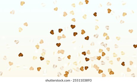 Bright Background with Confetti of Glitter Particles. St. Valentine Day. Christmas pattern. Light Spots. Explosion of Confetti. Glitter Vector Illustration. Design for Flyer.