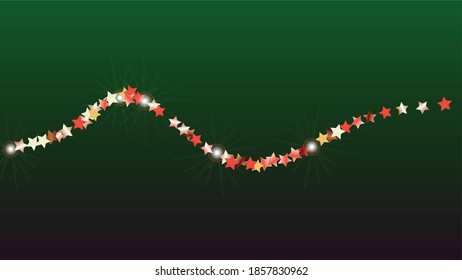 Fondo brillante con confetti de partículas de estrella brillante. Sparkle Luces Textura. Patrón de partido. Puntos de luz. Star Dust. Diseño de Navidad. Explosión de Confetti. Diseño para tarjeta.