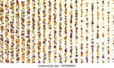 Bright Background with Confetti of Glitter Star Particles. Sparkle Lights Texture. Party pattern. Light Spots. Star Dust. Christmass Design. Explosion of Confetti. Design for Advertisement.