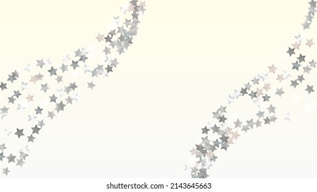 Bright Background with Confetti of Glitter Star Particles. Sparkle Lights Texture. Birthday pattern. Light Spots. Star Dust. Christmass Design. Explosion of Confetti. Design for Sale.