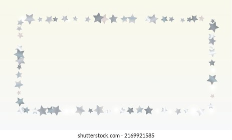 Bright Background with Confetti of Glitter Star Particles. Sparkle Lights Texture. Party pattern. Light Spots. Star Dust. Christmass Design. Explosion of Confetti. Design for Web.