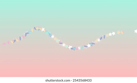 Heldere achtergrond met confetti van Glitter Star Particles. Sparkle Lights Texture. Verjaardagspatroon. Lichte vlekken. Sterrenstof. Kerst Ontwerp. Ontploffing van confetti. Ontwerp voor reclame.