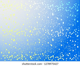Bright background crumb decor