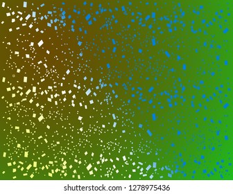 Bright background crumb decor