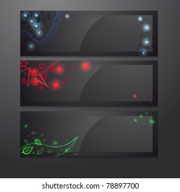 Bright background. Dark design template for business cards